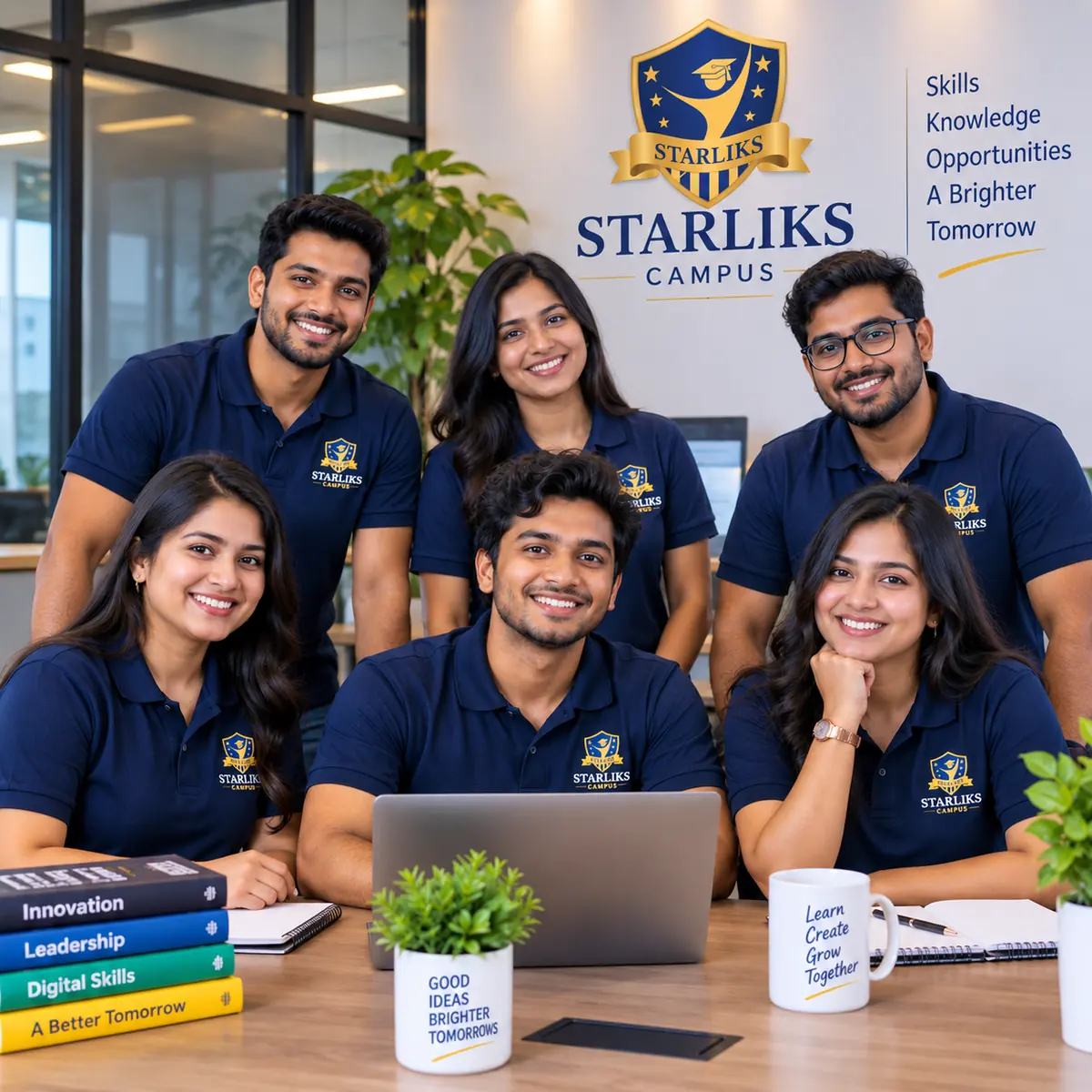 Starliks Campus students